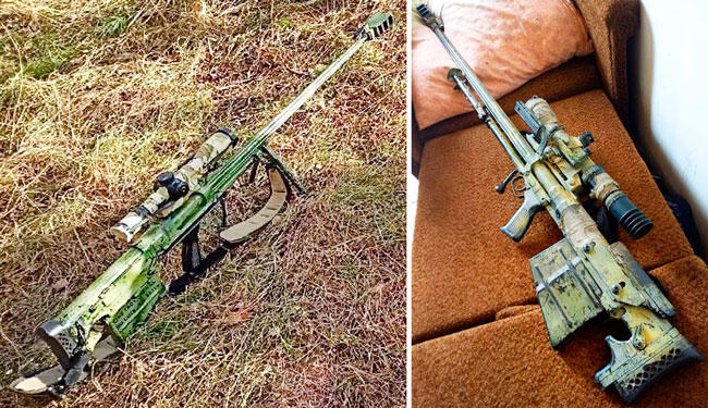 Винтовки АСВК в маскировочной окраске