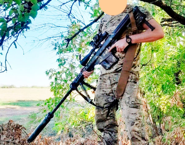 Трофейный Barrett M82 на южном направлении. Лето 2022