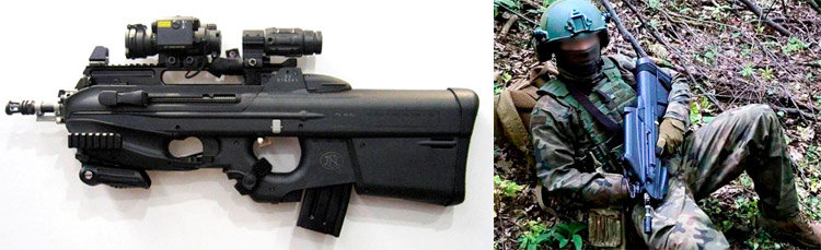 Наемник со штурмовой винтовкой FN F2000