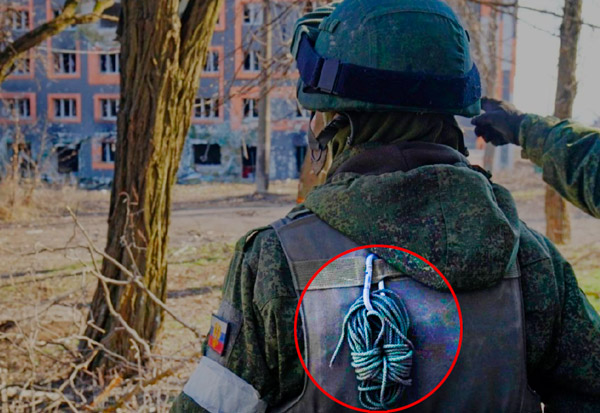 Карабин с тросом