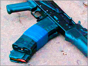 Спарка магазинов АК