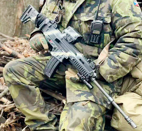 Лёгенький окрас FN SCAR чешского наёмника