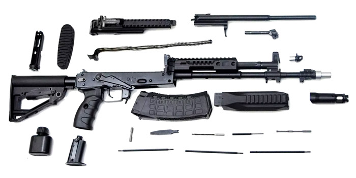 АК-12 в разборе
