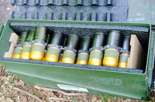 Боеприпасы, ленты гранат. Стандарт НАТО 40х53