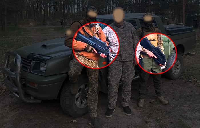 FN F2000 на «территории 404»
